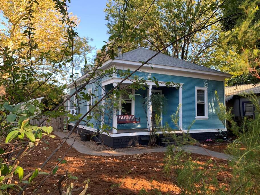 Barber Neighborhood Blue Bungalow