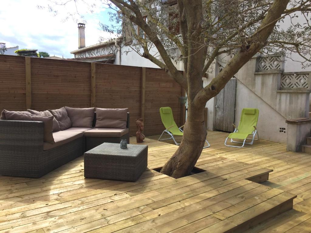 Maison de 4 chambres avec jardin clos et wifi a Agde a 3 km de la plage
