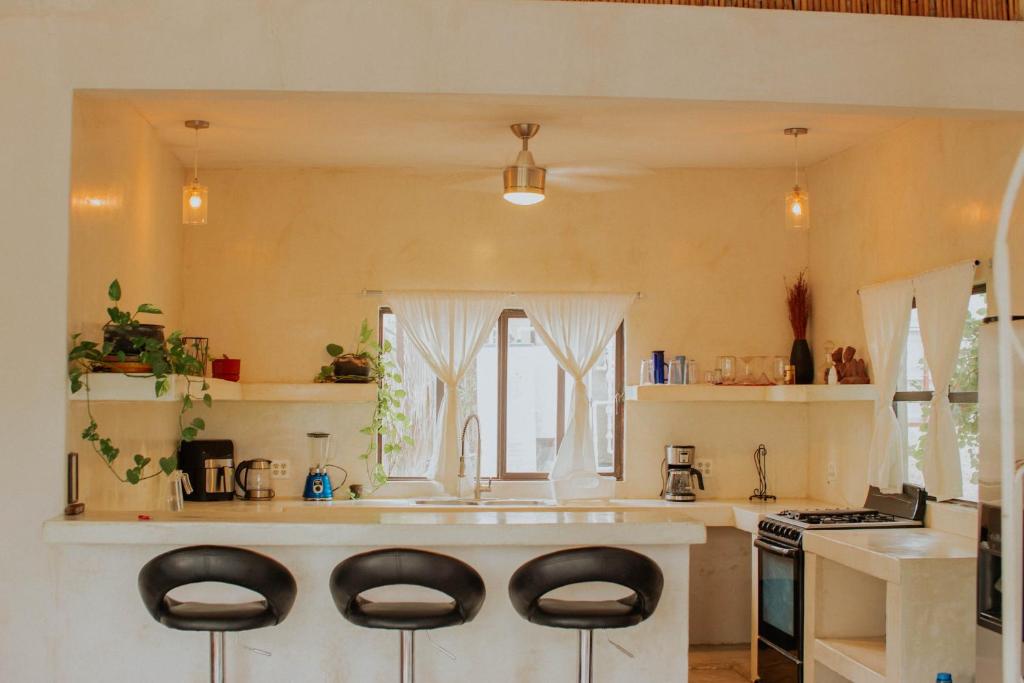 Stunning 3BR Villa AC/WIFI in Todos Santos