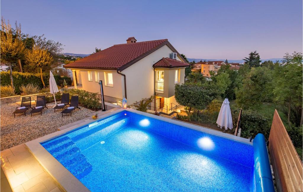 Nice Home In Matulji With 4 Bedrooms, Wifi And Outdoor Swimming Pool