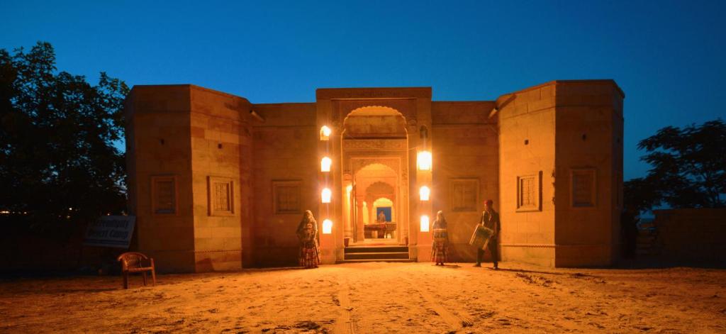 Jaisalmer sand dunes resort in thar desert